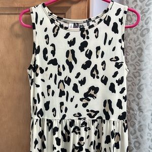 Leopard Print Maxi Dress